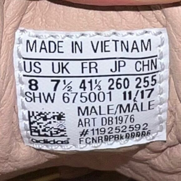 Adidas Oyster Holdings x 350 'Ash Pearl' DB1976 Men's 8 - Picture 10 of 11